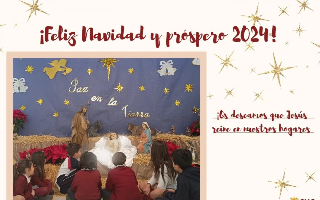 Feliz Navidad y próspero 2024